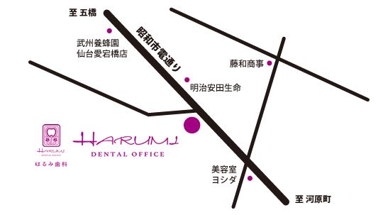 アクセスマップ